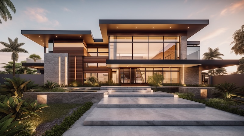 vecteezy 3d modern luxury real estate house for sale and rent 22903180 1