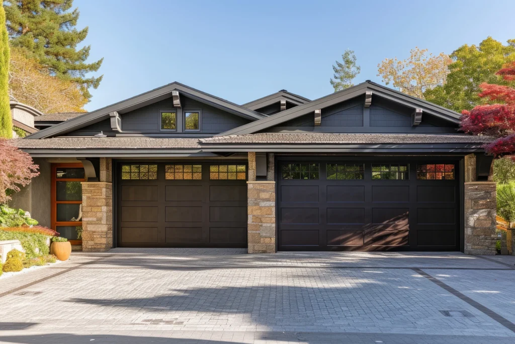 generated garage door with a driveway in front 38999578