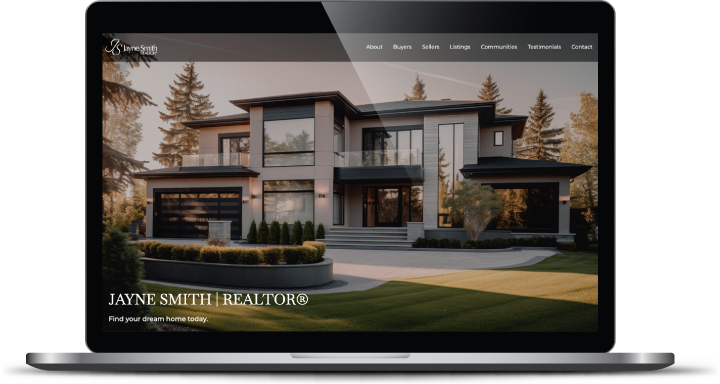 Emerald Real Estate Agent Website by RealFlex