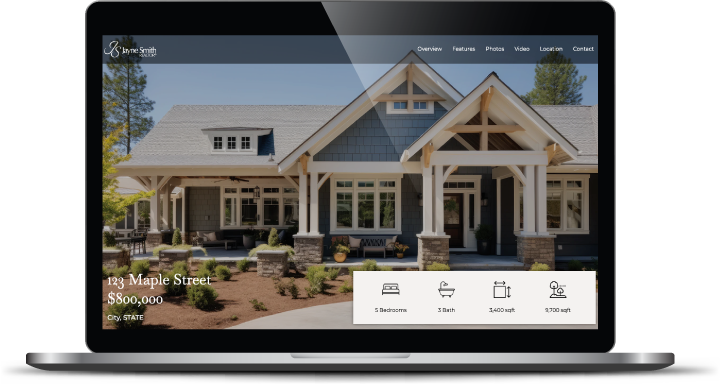 Emerald Spotlight Property Listing Website by RealFlex