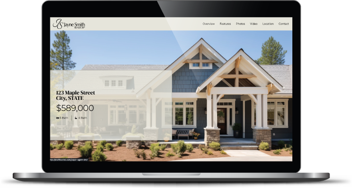 Jasper Spotlight Property Listing Website by RealFlex